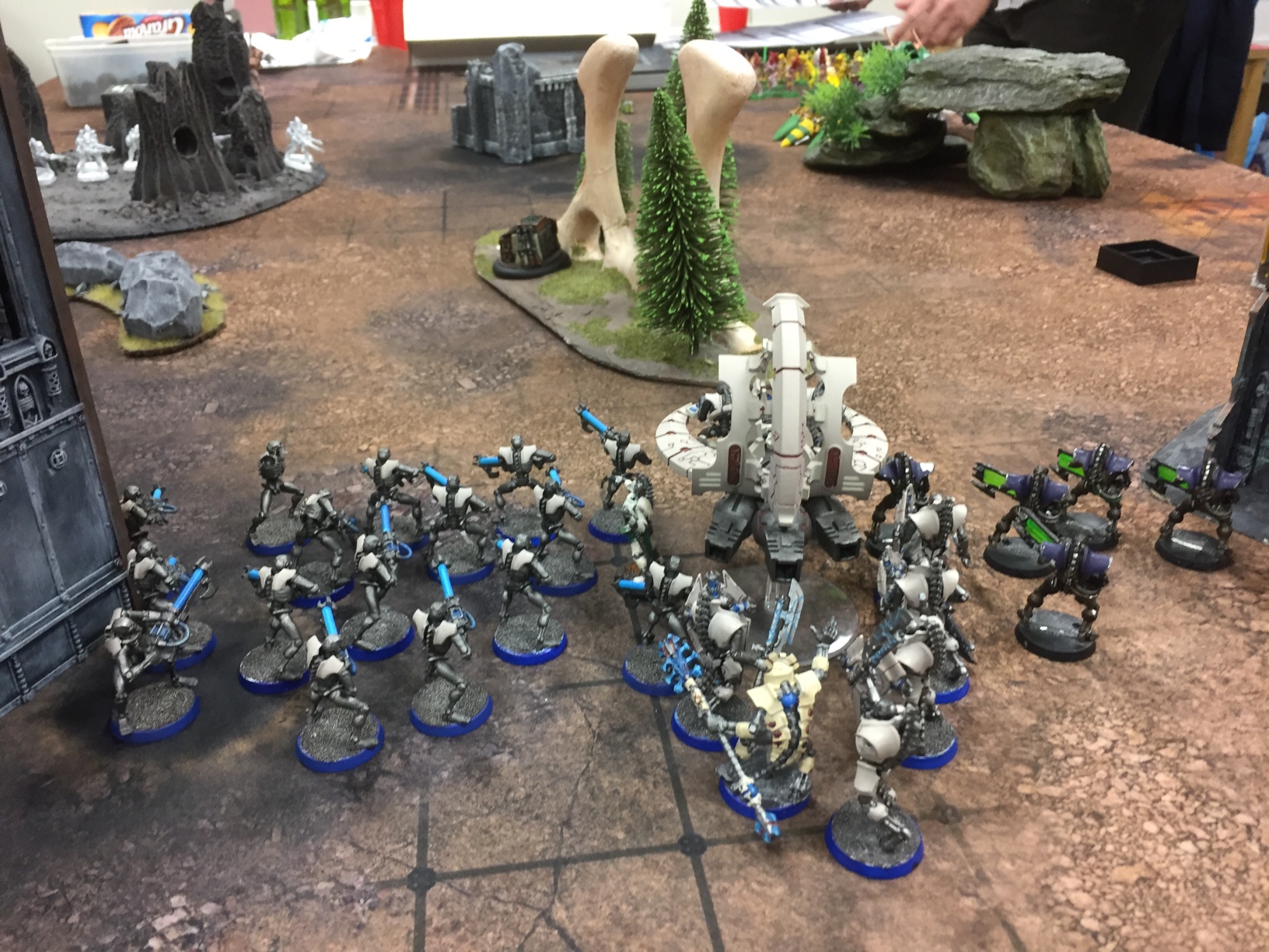 Bataille Necrons (Arca) vs Eldars (Seb)