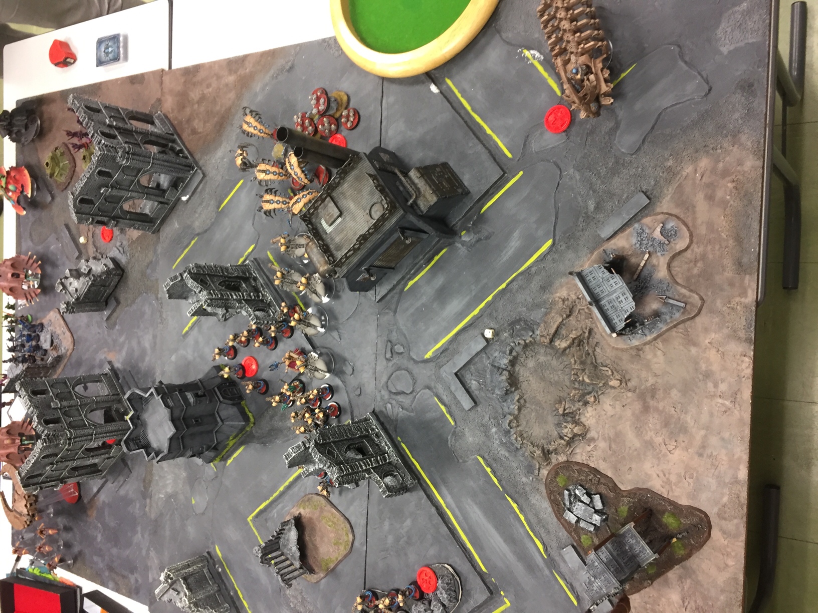 Bataille Necron (Supertortue) vs Eldars (Yup)