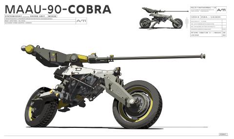 Amiral Engines - Moto Drone MAAU90 Cobra