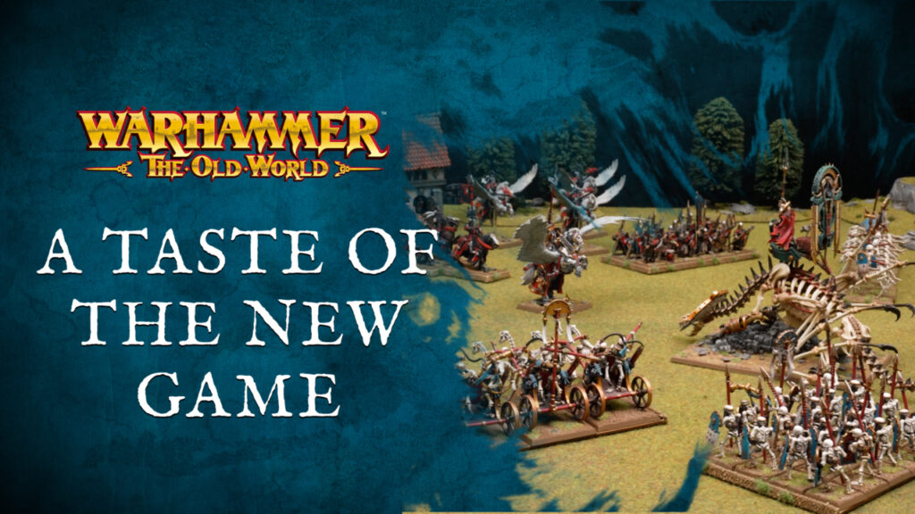 Warhammer old world le jeu de figurines