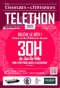 Affiche-Marathon pour le téléthon 2025