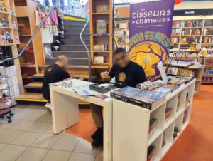 Stand warhammer librairie pavé du canal